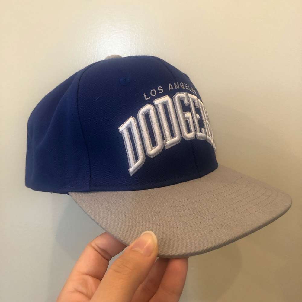 Los Angeles Dodgers Blue & Gray Snap Back Cap